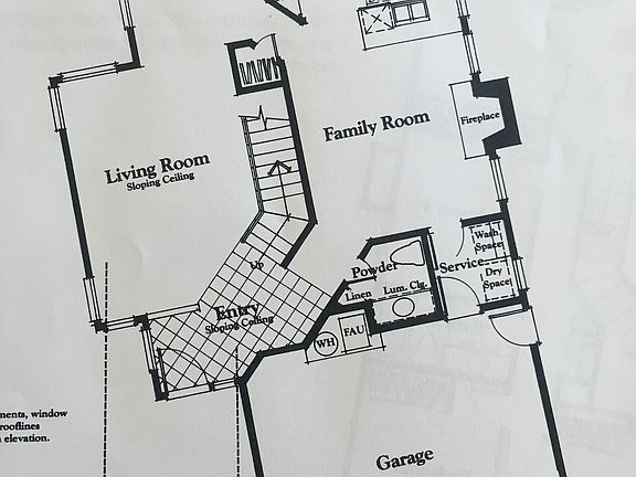 Home layout downstairs