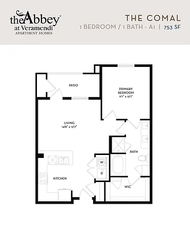 Floor plan The Comal