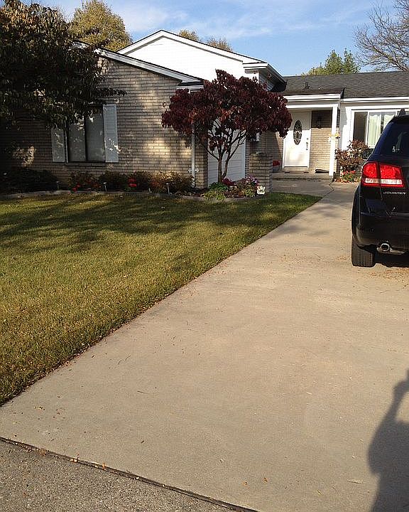 0n court -new driveway