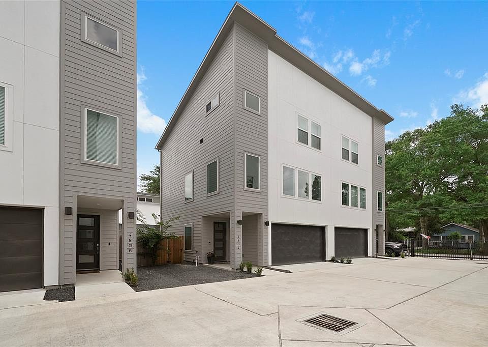 Welcome to 4804 Martin Oaks Lane. Just two year old home in the thriving Independence Heights area. Located in a gated community. So close to the Heights, restaurants, parks and the loop.