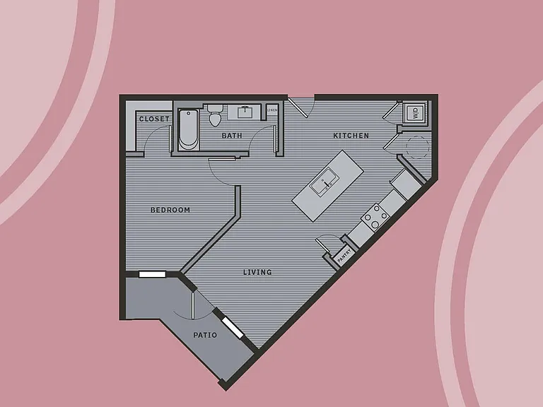 The Palafox: 1BR, 1BA