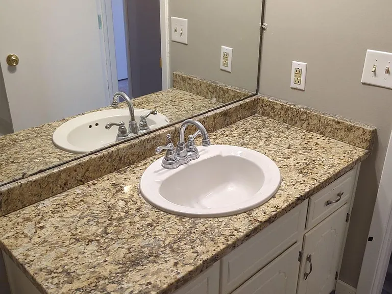 New Granite Counter and Sink!