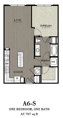 Floor plan A6S
