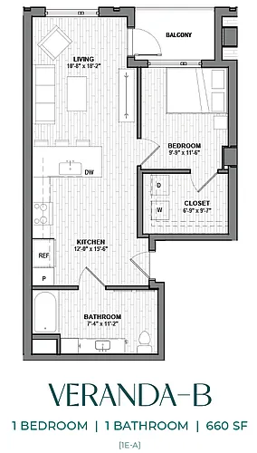 Floor plan Veranda - B
