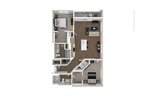 Floor plan B9 Double Play