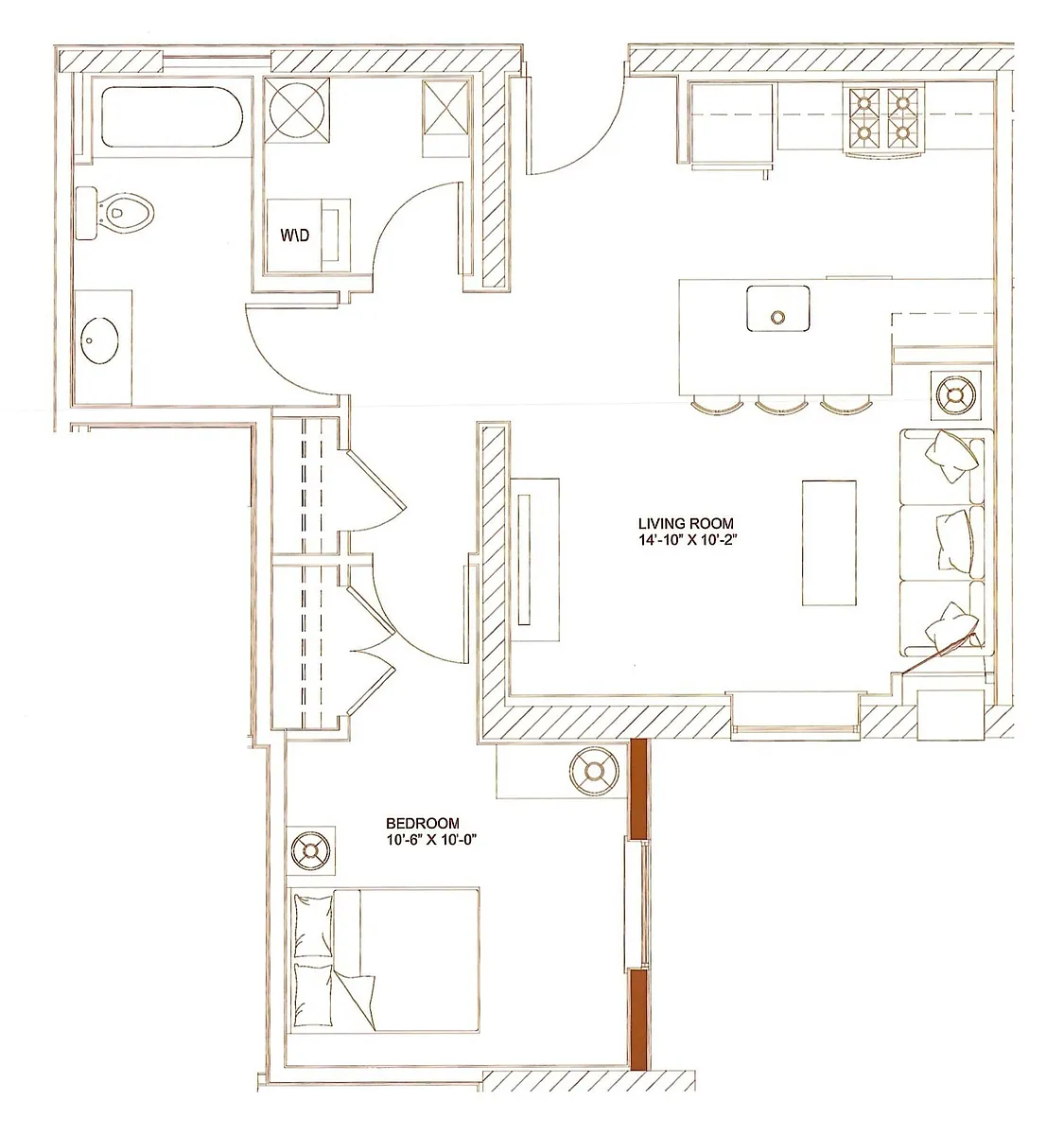 Floor plan The William