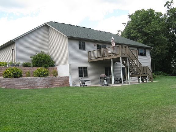 Deck and Cement Patio 