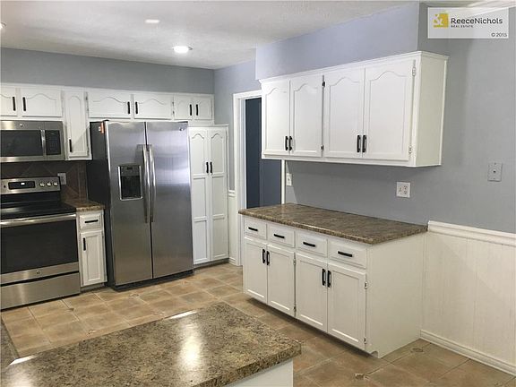 Plenty of counter space and cabinet storage.
