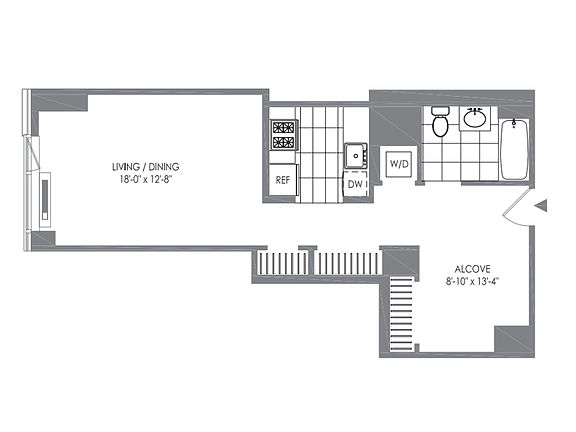 2nd image of 43-25 Hunter St #622