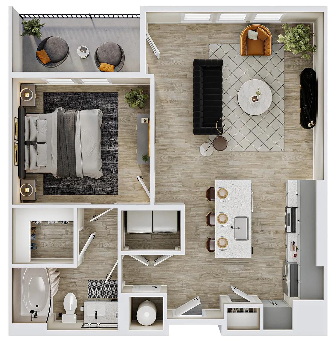 Floor plan A1