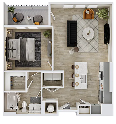 Floor plan A1