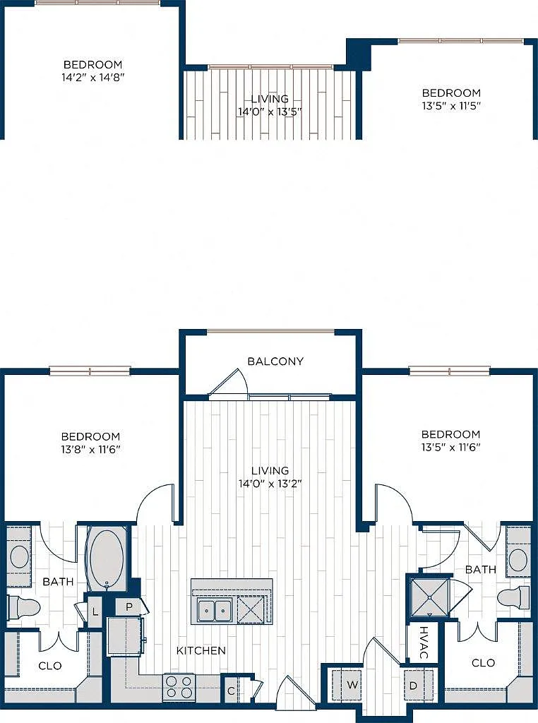 Floor plan B1