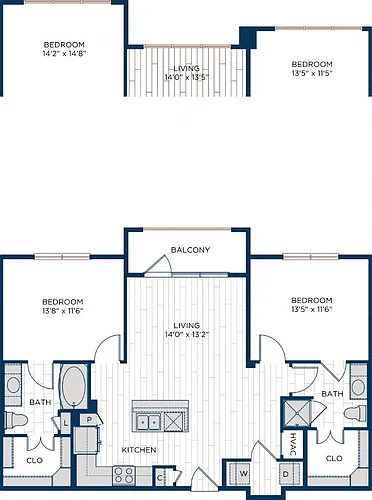 Floor plan B1