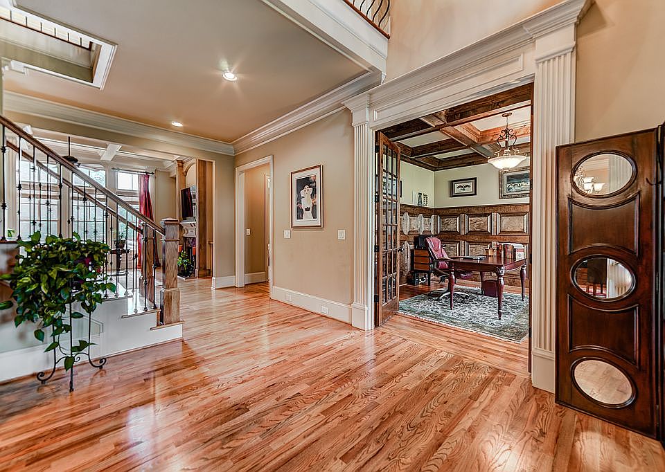 Foyer to stately office