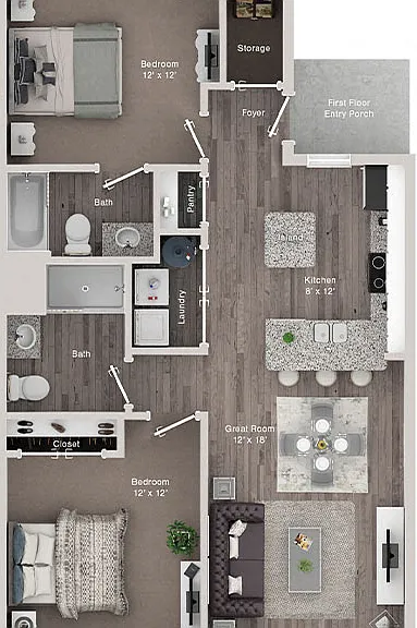 Midtown Pointe Apartments — Photo 48