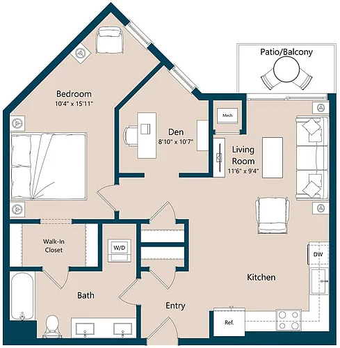 Floor plan A8
