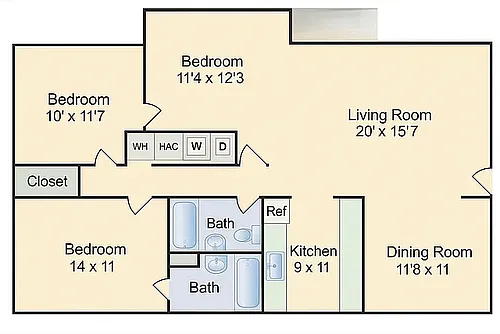 Floor plan 3rd Floor