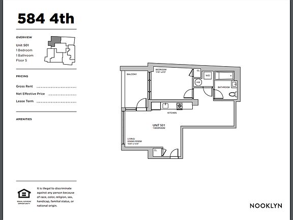 2nd image of 584 4th Ave #5J