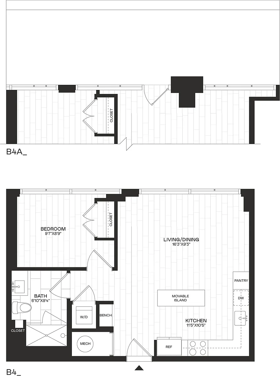 Floor plan B4
