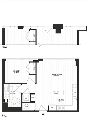 Floor plan B4