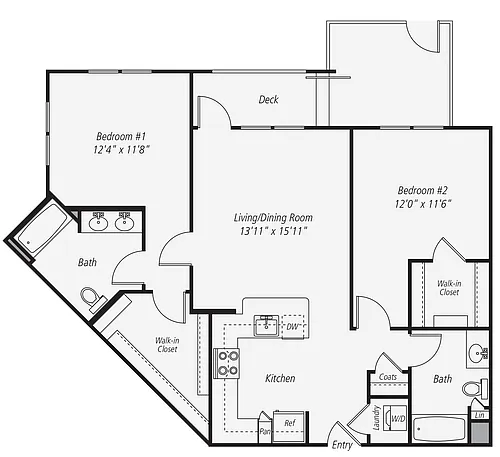 Floor plan B2-162