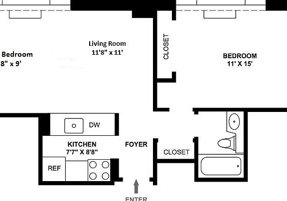 2nd image of 25 S End Ave APT 3C