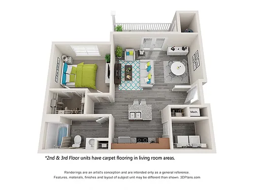 Floor plan Palm Lookout