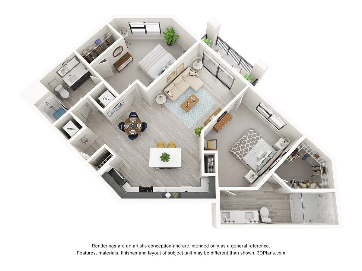 Floor plan B3