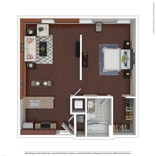 Floor plan Lock & Key