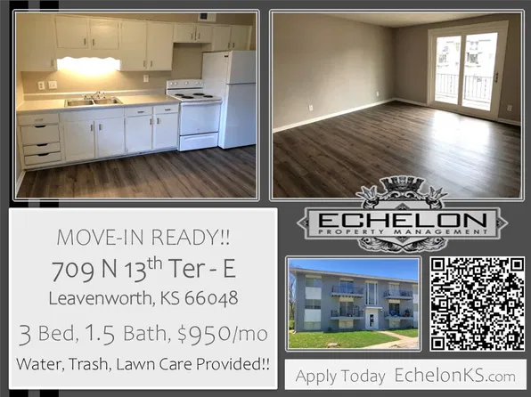 709 N 13th Ter APT E, Leavenworth, KS 66048