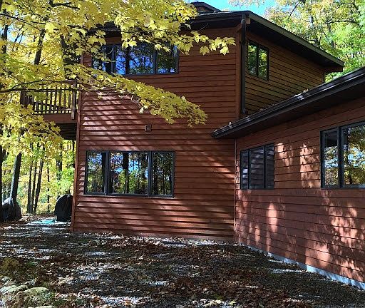 NE view main and bdrm, wing