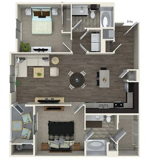Floor plan B4