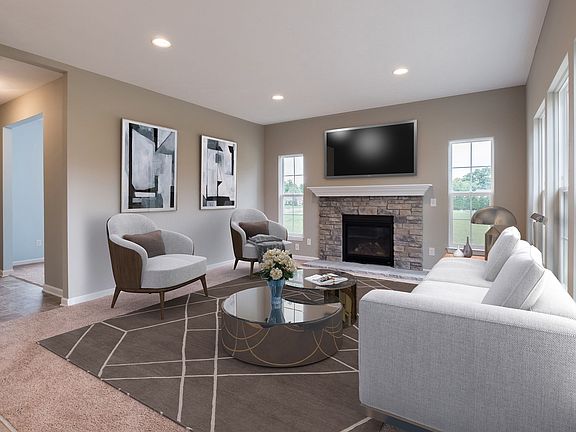 Great room ideal for entertaining
