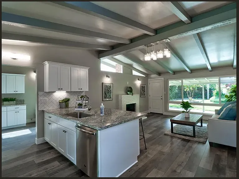 House but with old flooring.