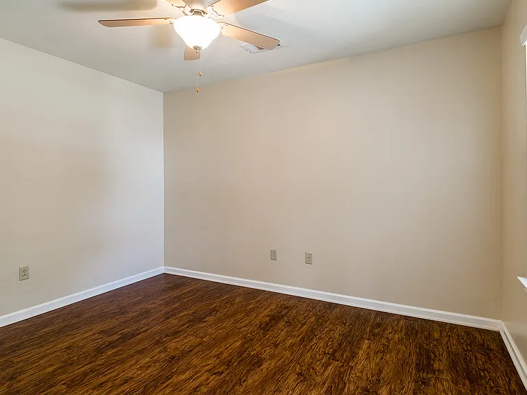 The second bedroom in a Phase 1 apartment home at Gardens of DeCordova