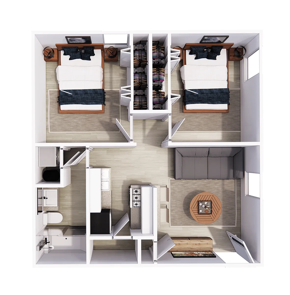 Floor plan The Fairway (Renovated)
