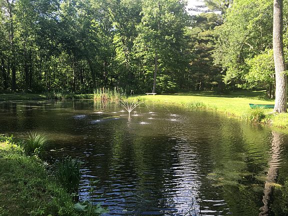 tear drop stocked pond