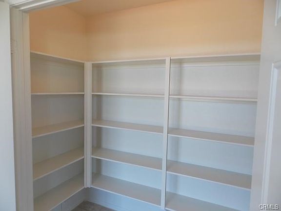 Double door walk in pantry