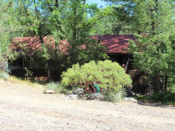 Front view from road