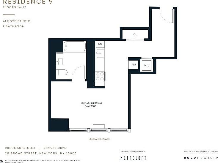 2nd image of 20 Broad St APT 1709