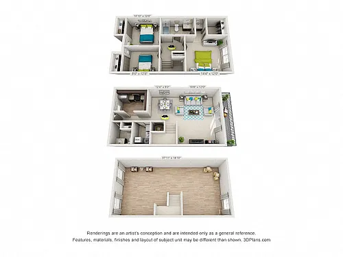 Floor plan TIMELESS Calloway