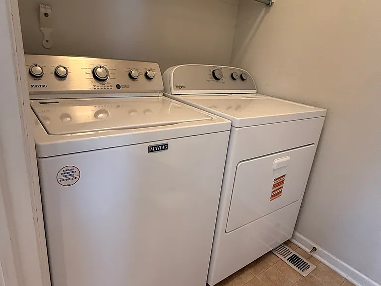 Laundry Room with washer and dryer
