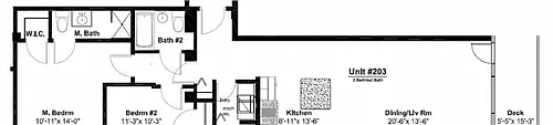 Floor plan 2x2A_ND