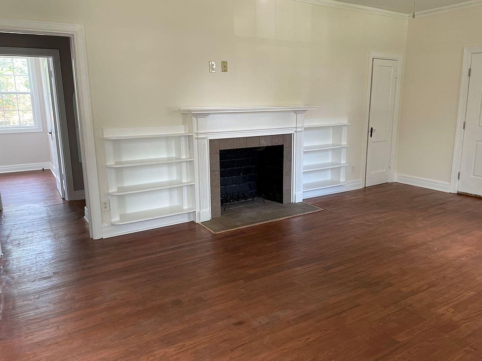 Built in Bookcases & Fireplace (decorative only) in Living Room