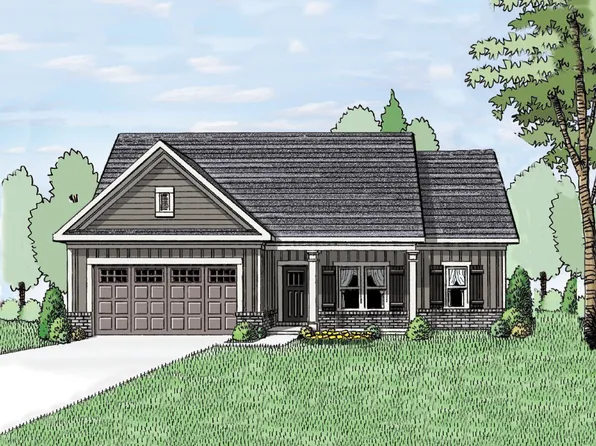 (SC)The Carson | Front Entry Plan, Cherokee Knoll