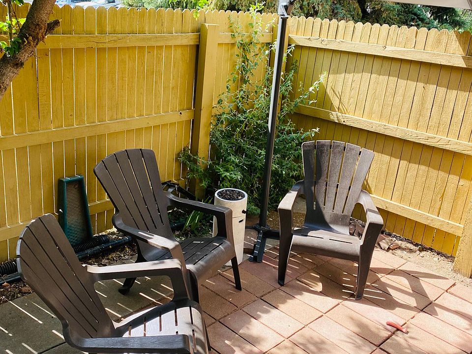 Private fenced front yard