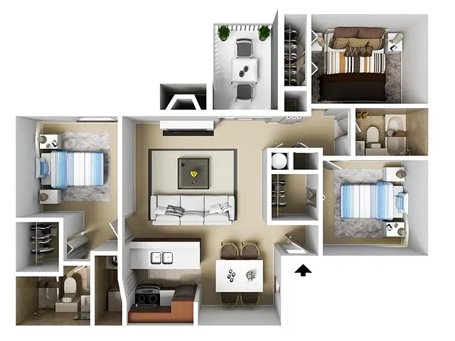 Floor plan 3X2