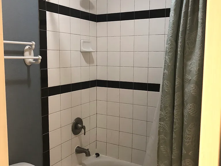Upstairs shower