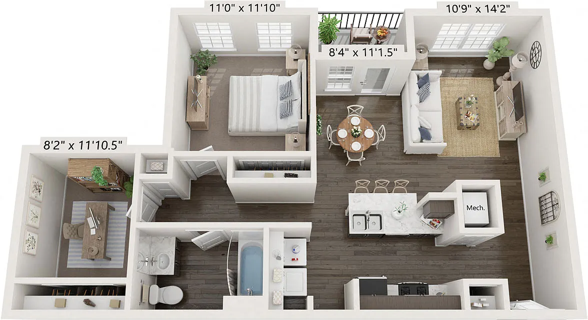 Floor plan Dogwood