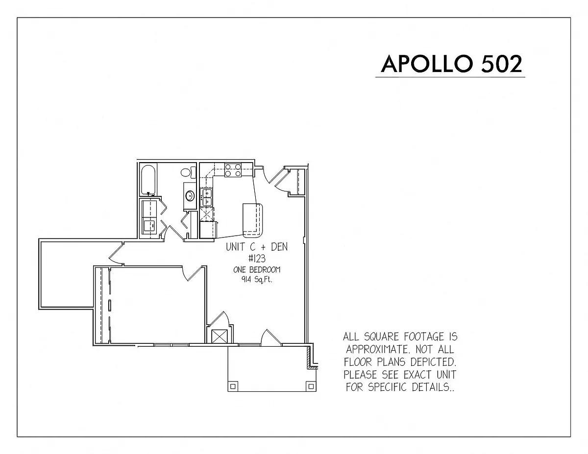 Floor plan C+Den